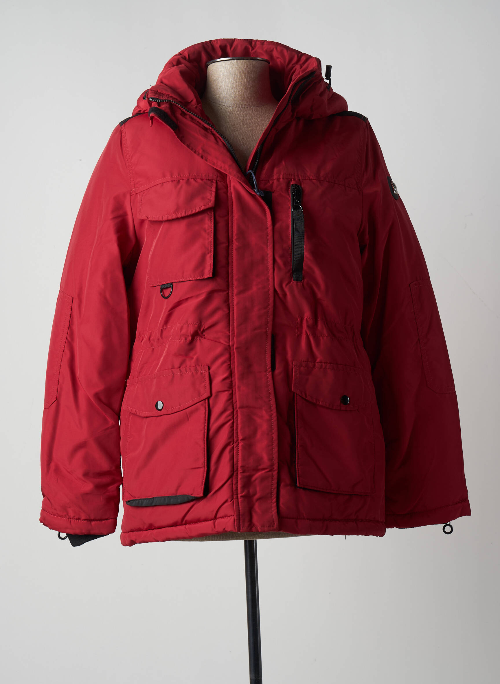 Marina Yachting Parkas Femme couleur rouge