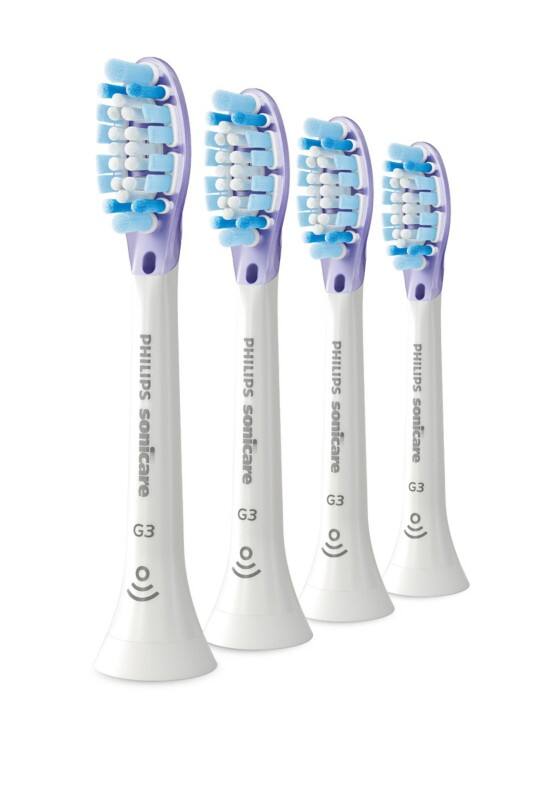 PHILIPS Ersatzbürstenkopf Weich Weiß HX9054/17