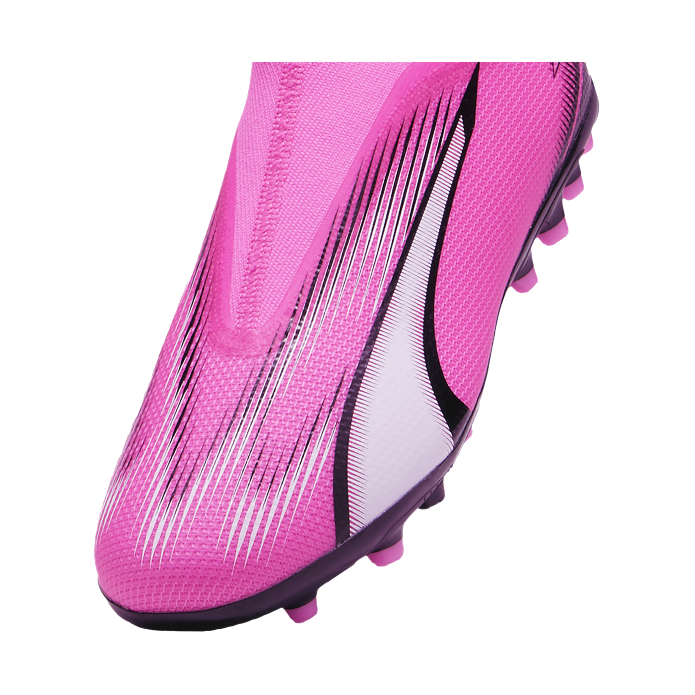 PUMA ULTRA Match LL MG Phenomenal Jr Kids Pink Weiss Schwarz F01