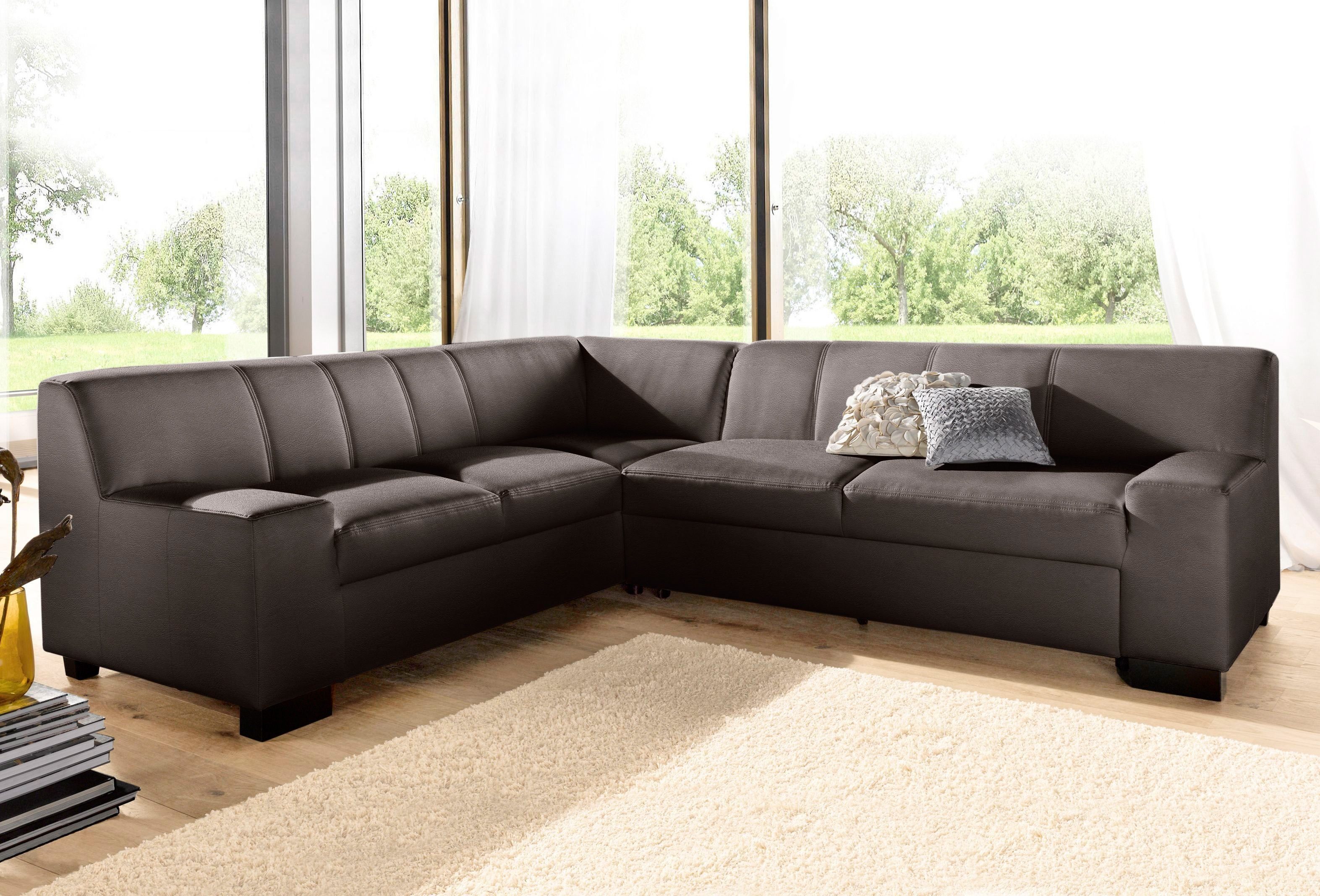 DOMO collection Ecksofa Norma Top, wahlweise mit Bettfunktion