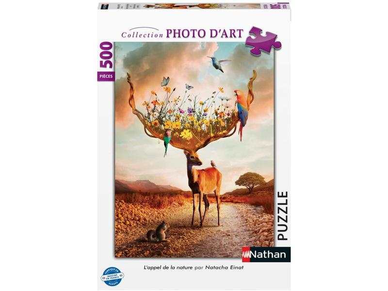 Puzzle 500 pièces L'appel de la Nature