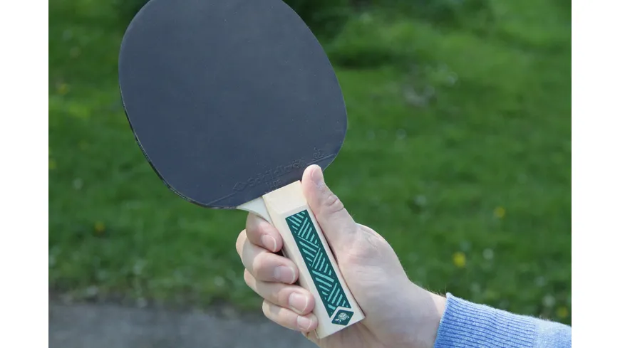 Donic-Schildkröt - Tischtennisschläger Champs Line 400, 1,5 mm Schwamm, Jade - ITTF Belag