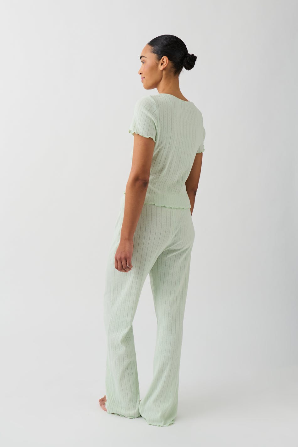 Pointelle pyjamas trousers