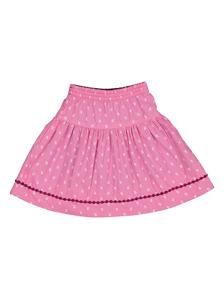 Isartrachten Wende-Trachtenrock in Bordeaux/ Rosa günstig kaufen