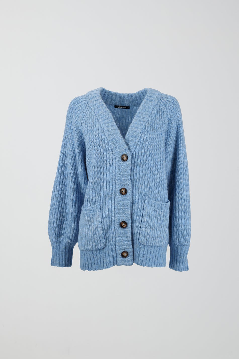 Oversized knit cardigan