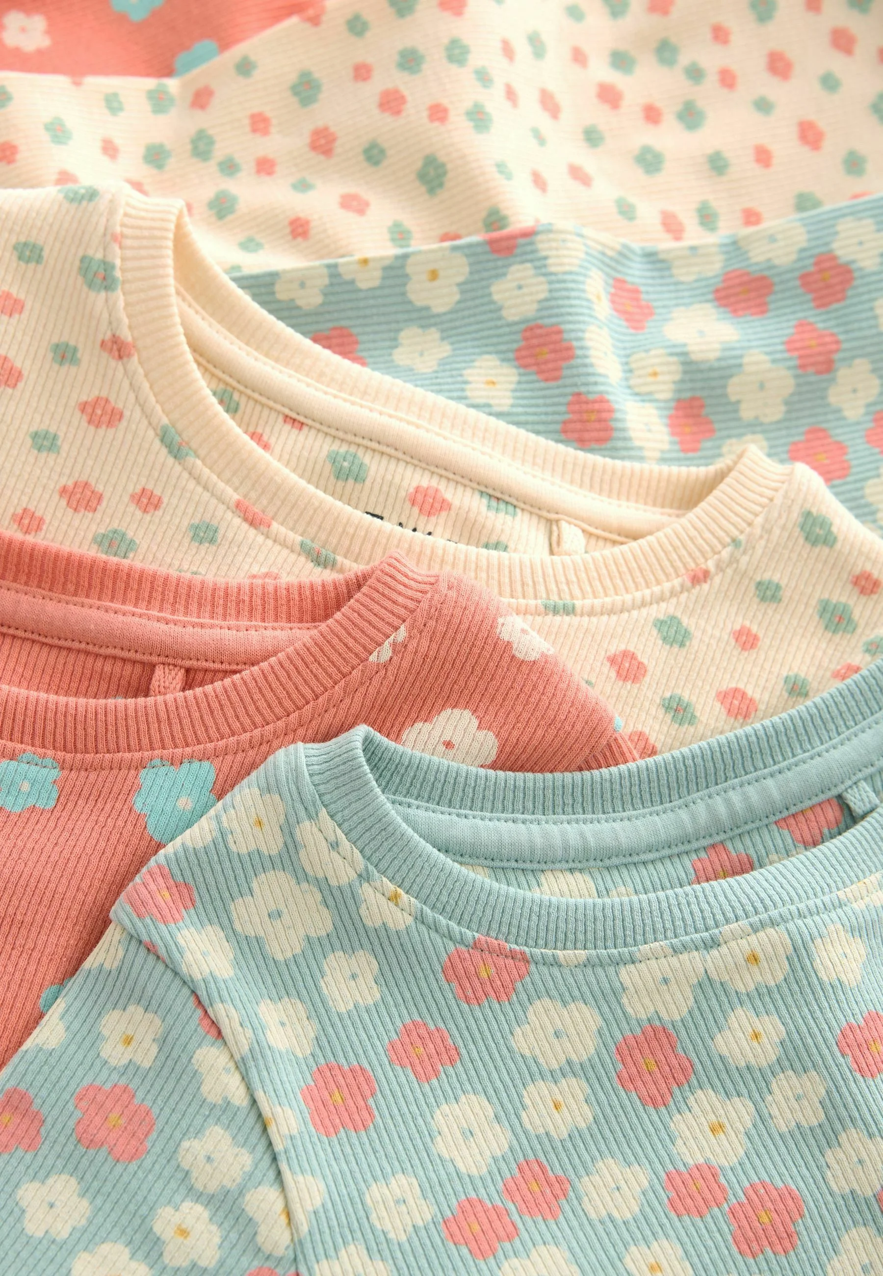 Siguiente PAQUETE DE 3 PIJAMAS FLORALES DE AJUSTE REGULAR