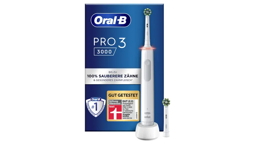 Oral-B Pro 3 3000 Cross Action White