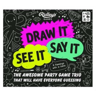 ** % SALE % ** Draw It, See It, Say It (EN)