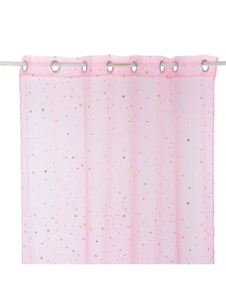 Atmosphera Créateur d'intérieur Fenstervorhang in rosa günstig kaufen onesize