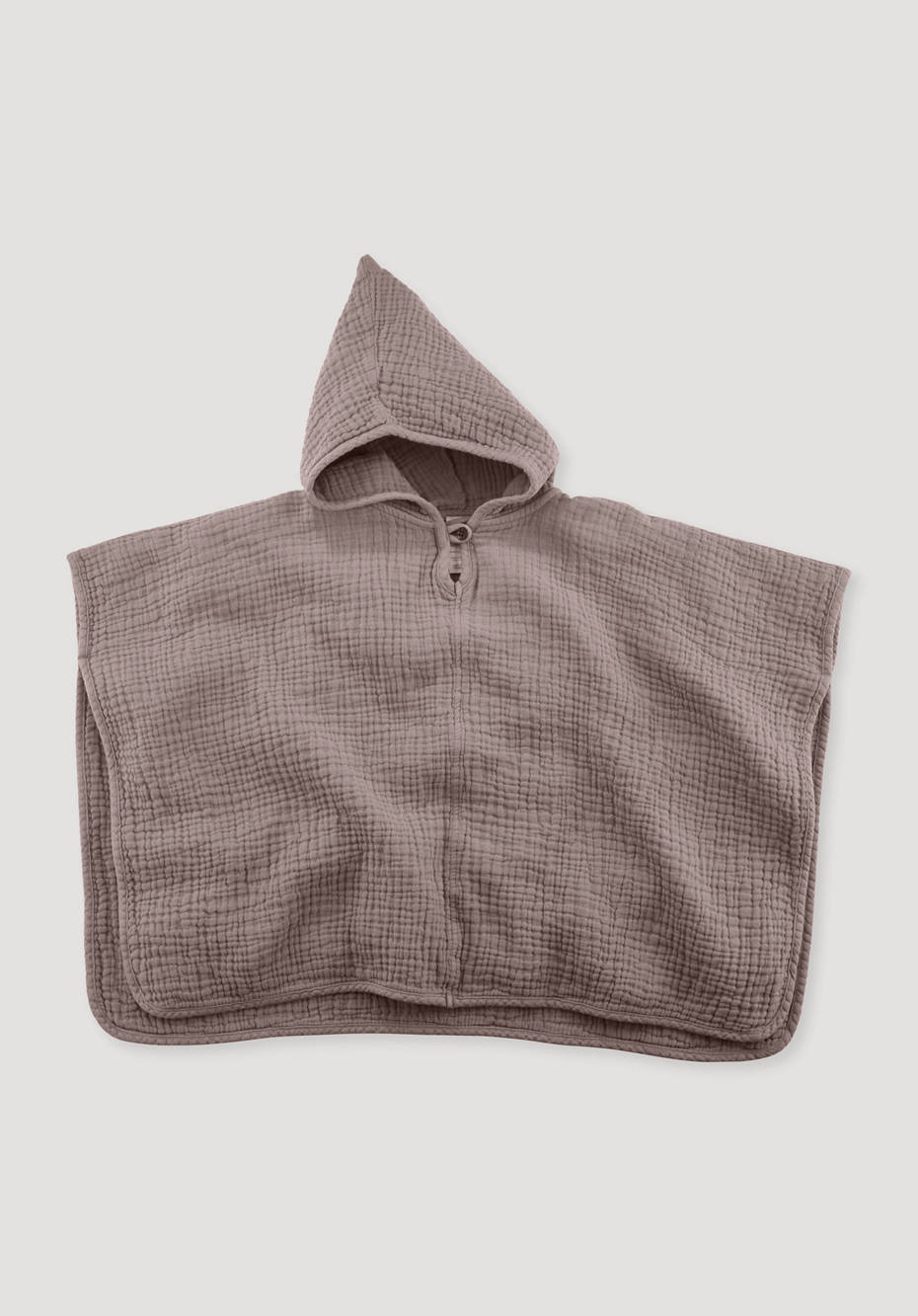 Musselin Baby-Badeponcho aus reiner Bio-Baumwolle