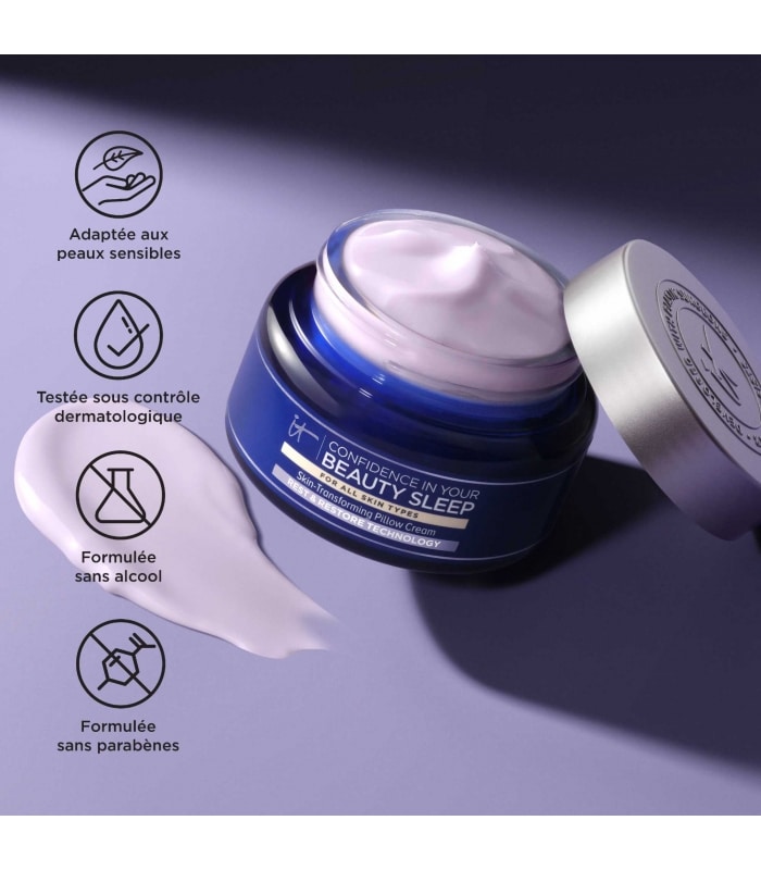 IT COSMETICS-CONFIDENCE IN YOUR BEAUTY SLEEP-Crème de Nuit Hydratante Anti-âge