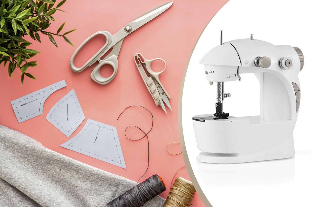 VENECON GOODS Mini-Nähmaschine