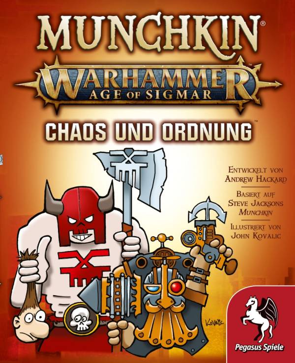 Munchkin Warhammer Age of Sigmar: Chaos & Ordnung (Erw.)