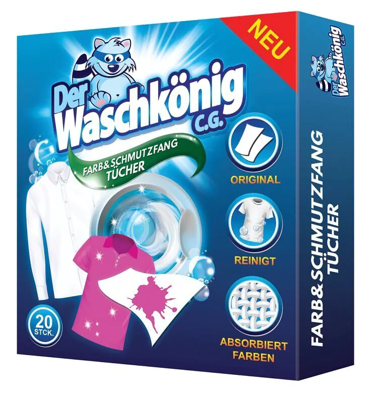 Der Waschkonig CG марамице за хватање боја