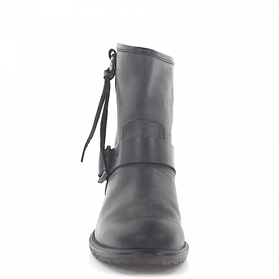 Budapester - Stiefeletten Kalbsleder - blau