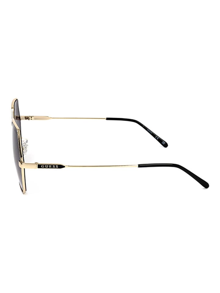 Guess Damen-Sonnenbrille in Gold günstig kaufen 58