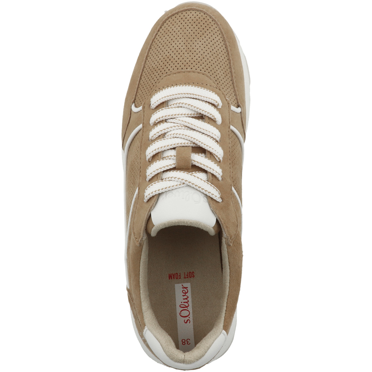 s.Oliver 5-23681-30 Sneaker Low hellbraun