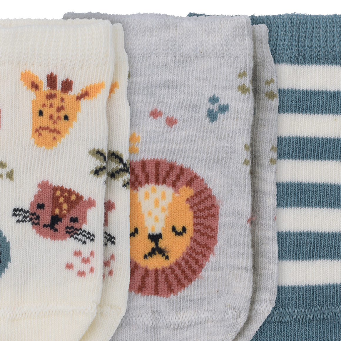 3 Paar Baby Sneaker-Socken im Set