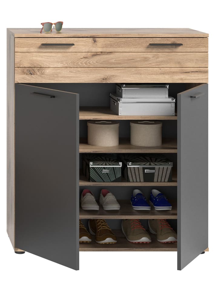 ebuy24 Schuhschrank Mason Eiche Dekor 90 x 37 cm günstig kaufen onesize