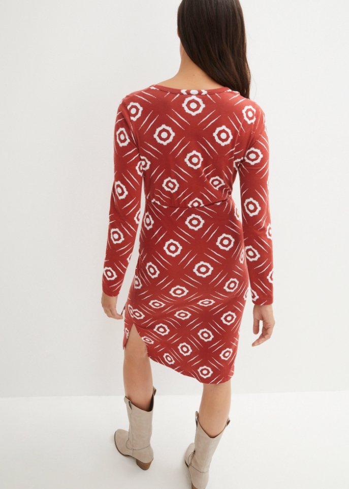 Jerseykleid, knieumspielend