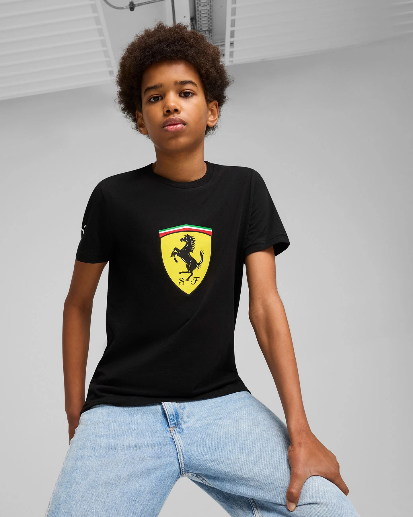 Fanwear Puma Colored Big Shield Jr 630435-01