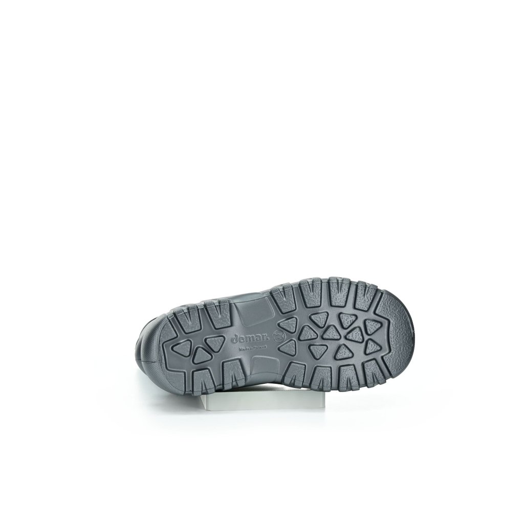 Demar Mammut dunkles Silber mit Wollinnensocke Gummistiefel