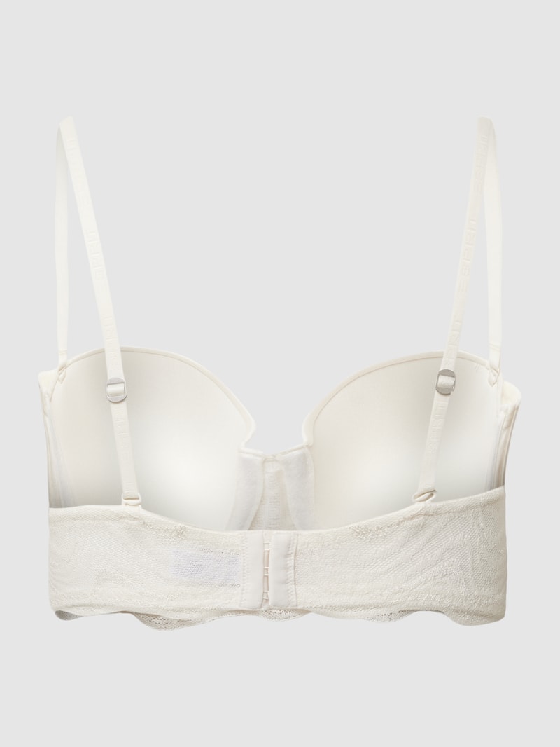BH mit Spitzenbesatz in offwhite