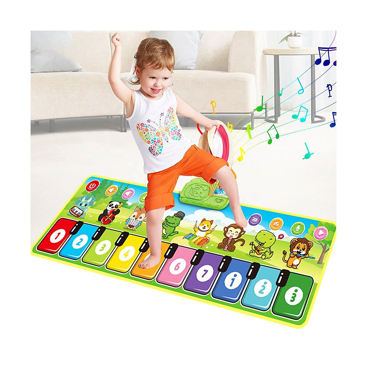 Klaviermatte Musikmatte für Kinder