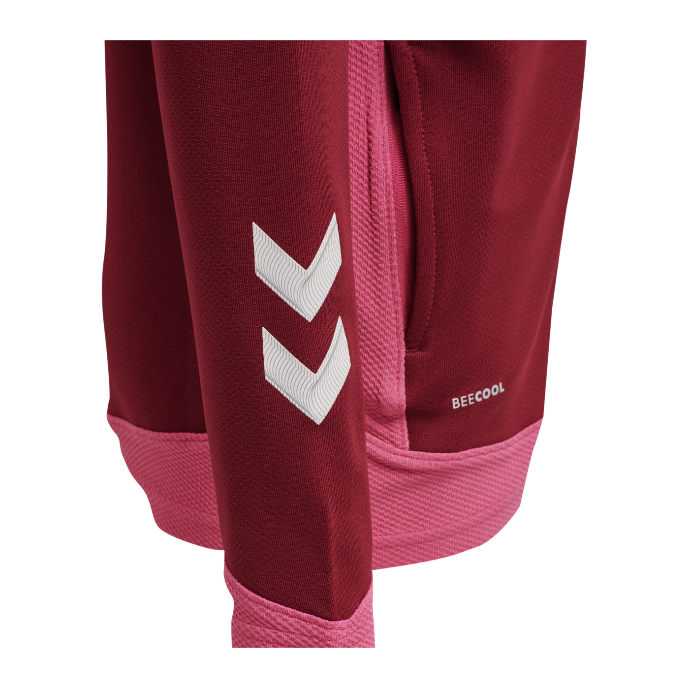 Hummel hmlLEAD Poly Trainingsjacke Kids Rot F3584