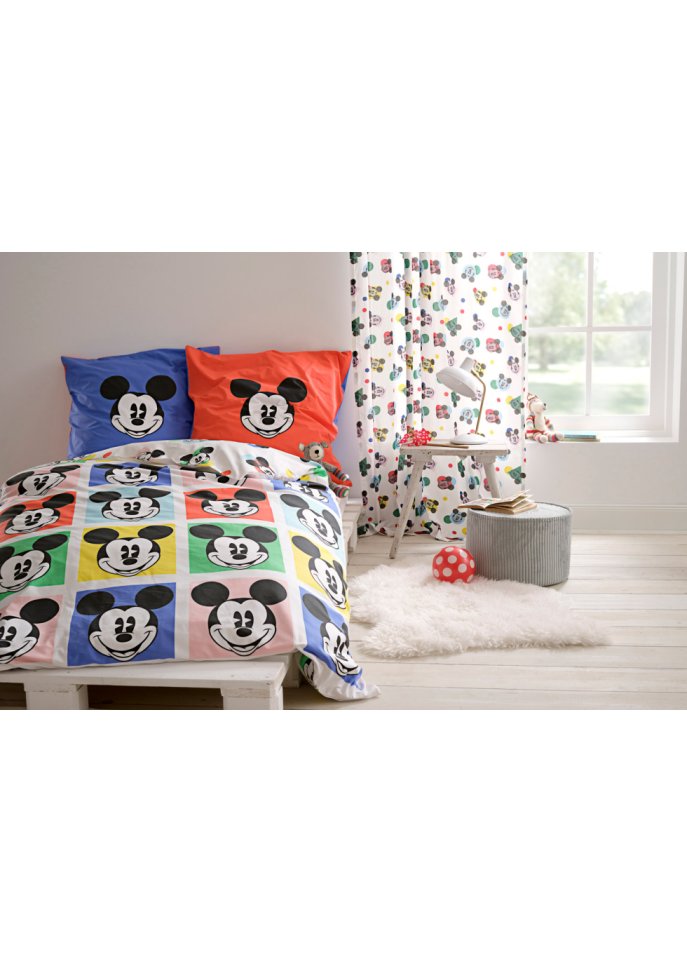 DS Mickey Mouse Bio-Baumwoll Vorhang (1er Pack)