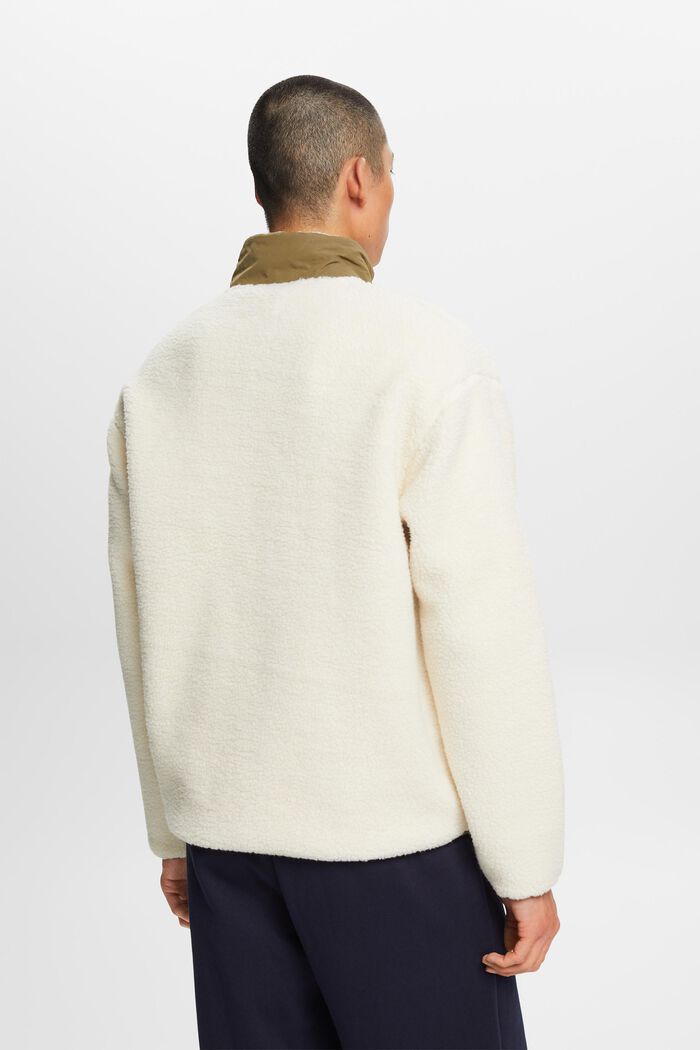 Jacke mit Teddyfell und Fleece