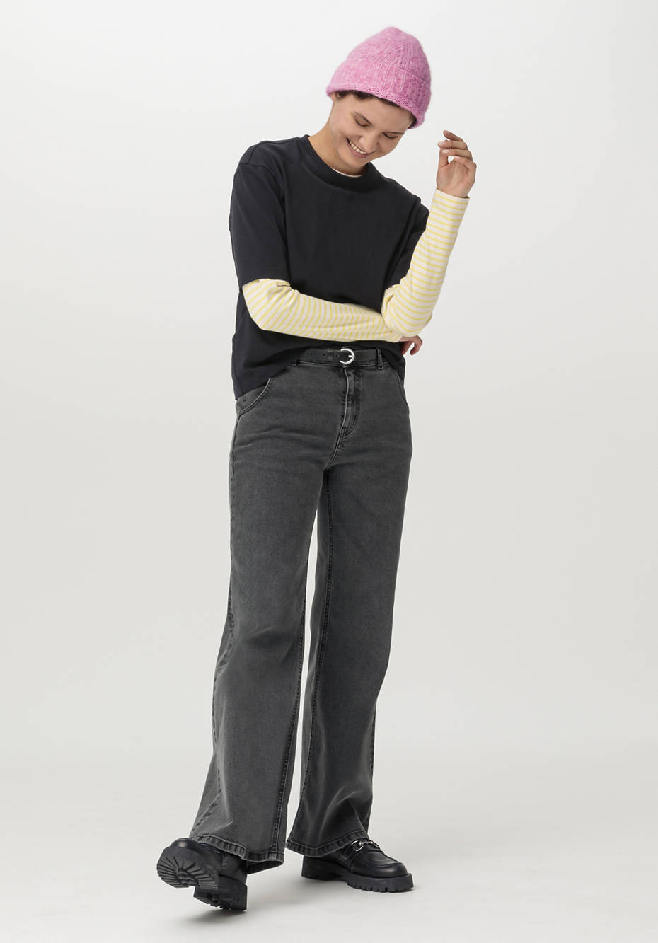 Kurzarm-Shirt aus reiner Bio-Baumwolle