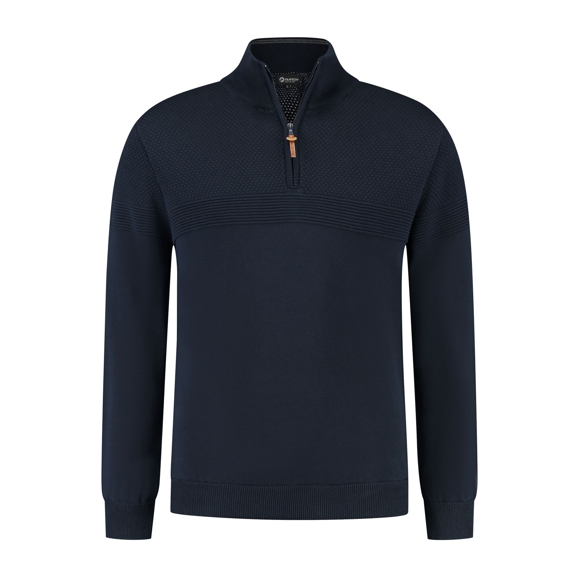 Travelin' Skane Dark Blue Herren Pullover
