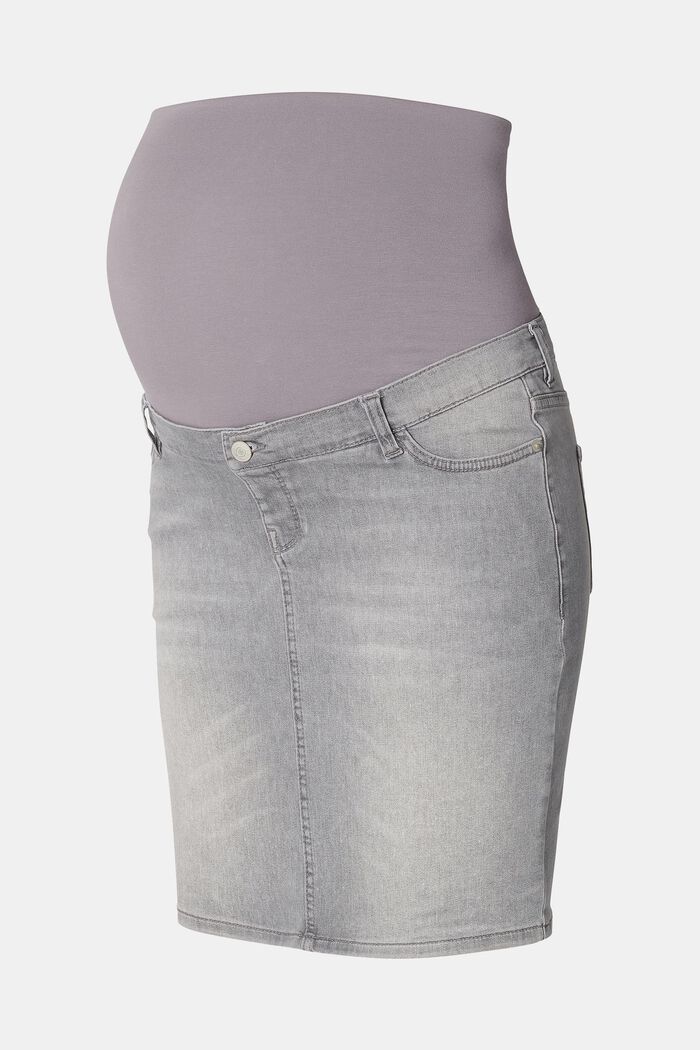 Jeansrock mit Überbauchbund