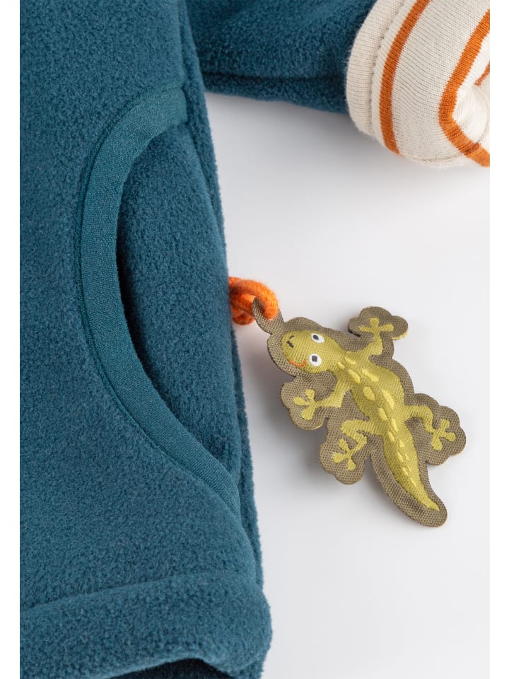 Sigikid Fleecejacke welcome to the jungle in Dunkelblau günstig kaufen