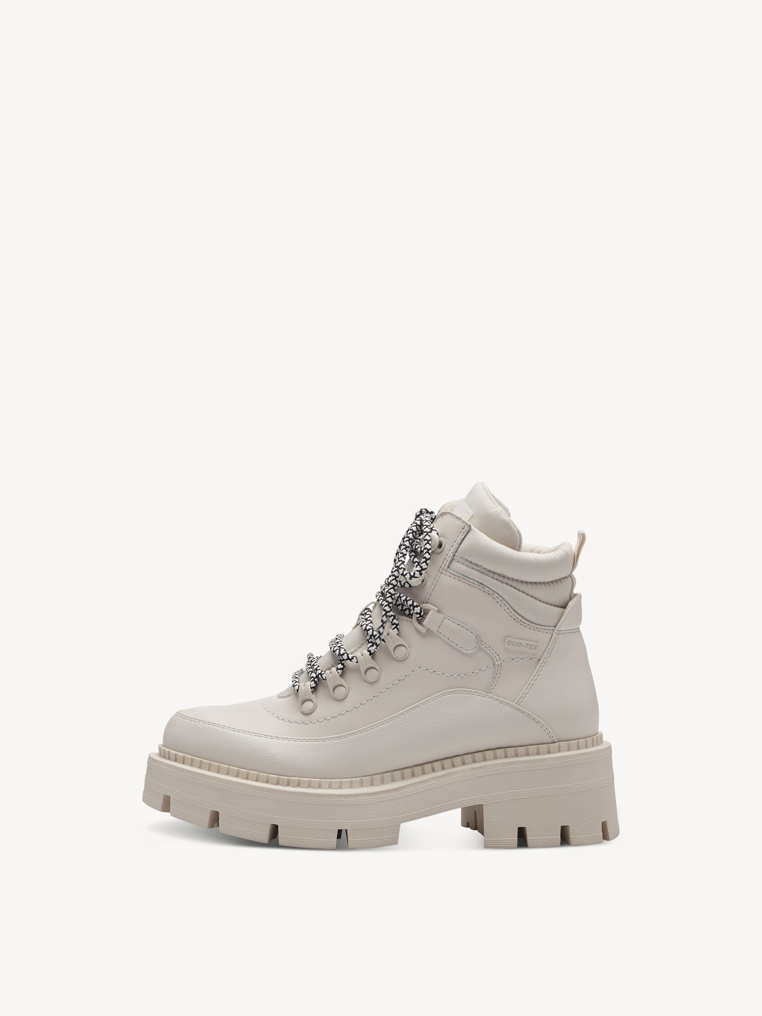 Bottine en cuir - blanc doublure chaude