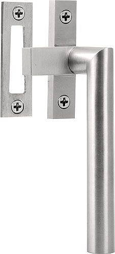 Formani 1503R005INXX1 BASICS LB-RB umpi-ikkunasalpa ulospäin avautuvalle ikkunalle, sisältää vastalevyn, ei-lukittava oikea, matta ruostumaton teräs