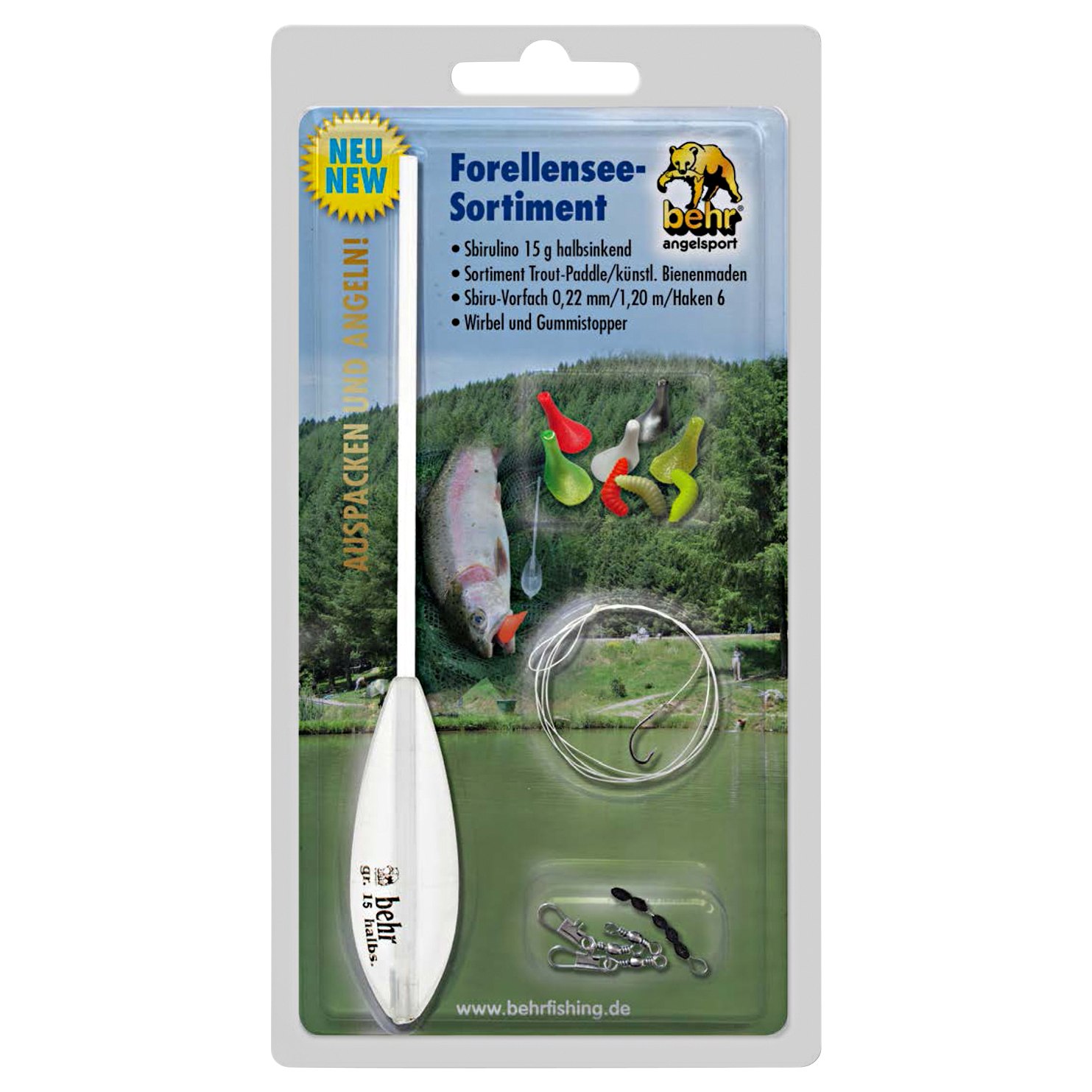 Behr Forellen Set Forellensee-Sortiment