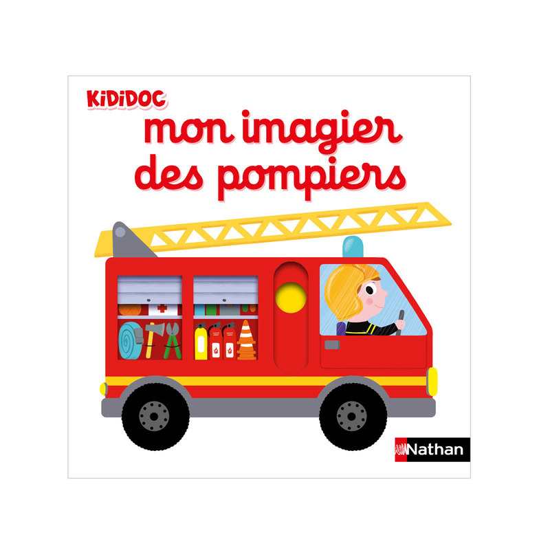 Livre Mon imagier des pompiers - Nathan Jeunesse