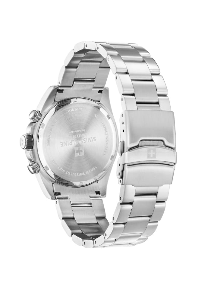 Swiss Military Quarzuhr 7029.9136SAM in Silber günstig kaufen onesize