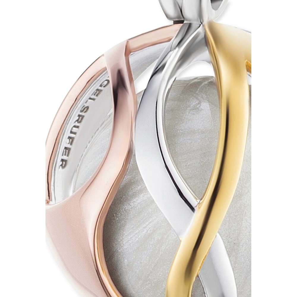 Engelsrufer Pendentif 925 Argent rhodié, Laiton tricolore Pendentif