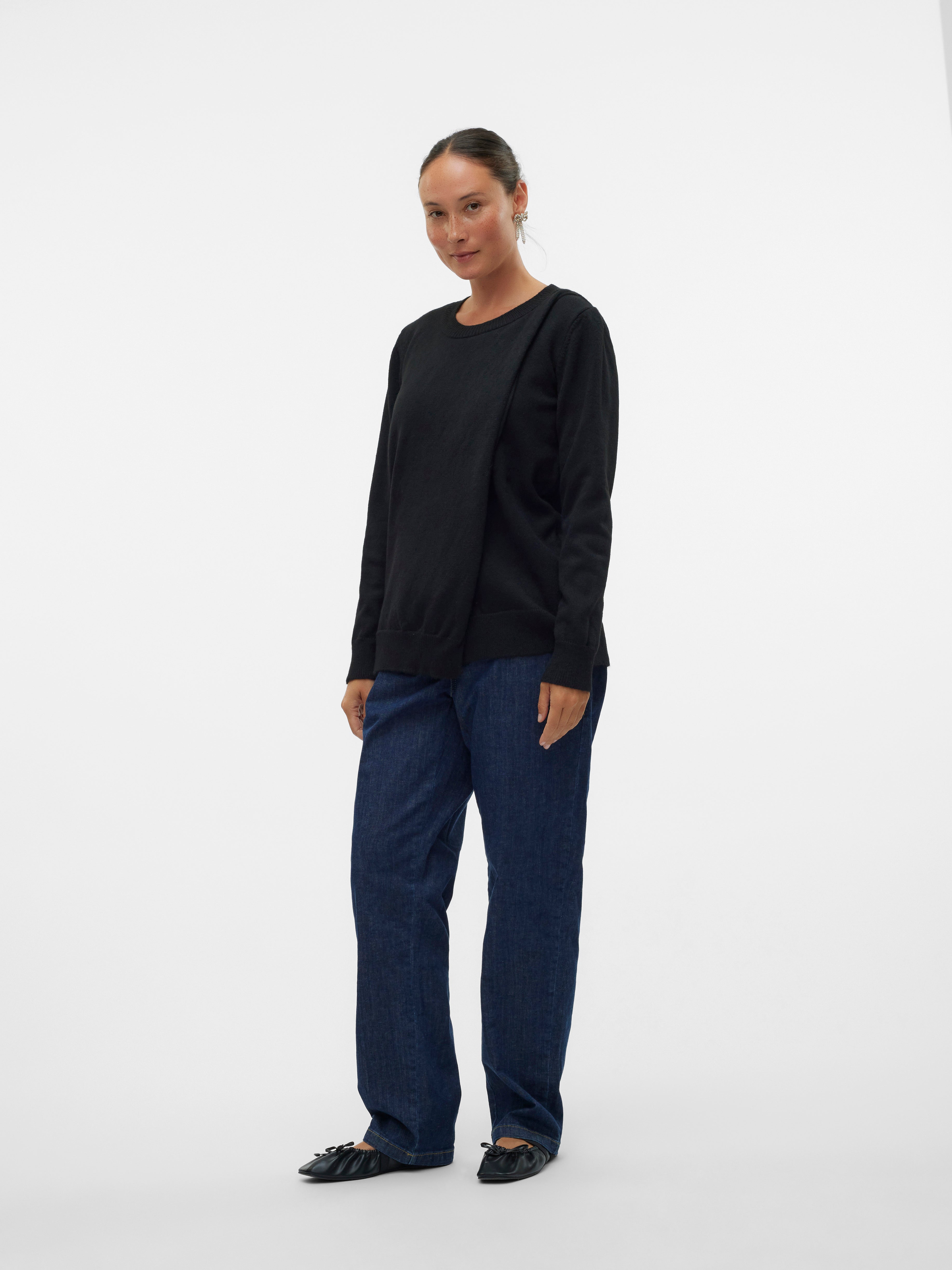 Umstands-strickpullover