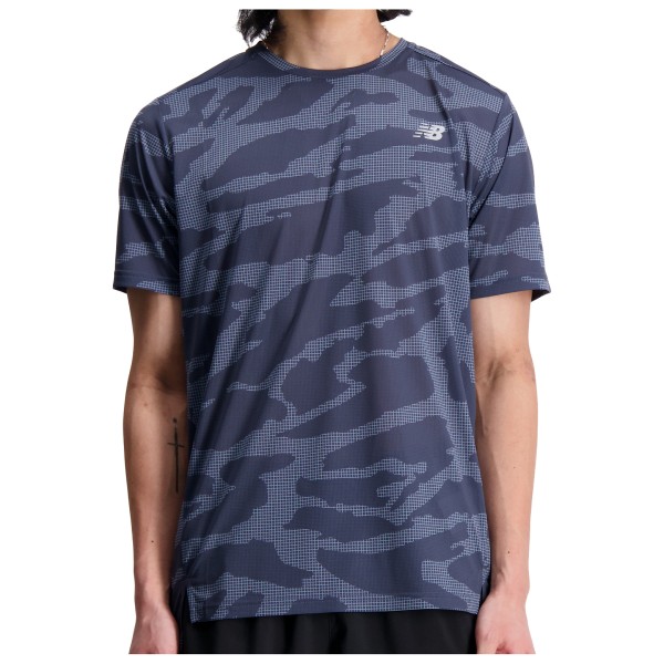 New Balance - Printed Accelerate Short Sleeve - Laufshirt