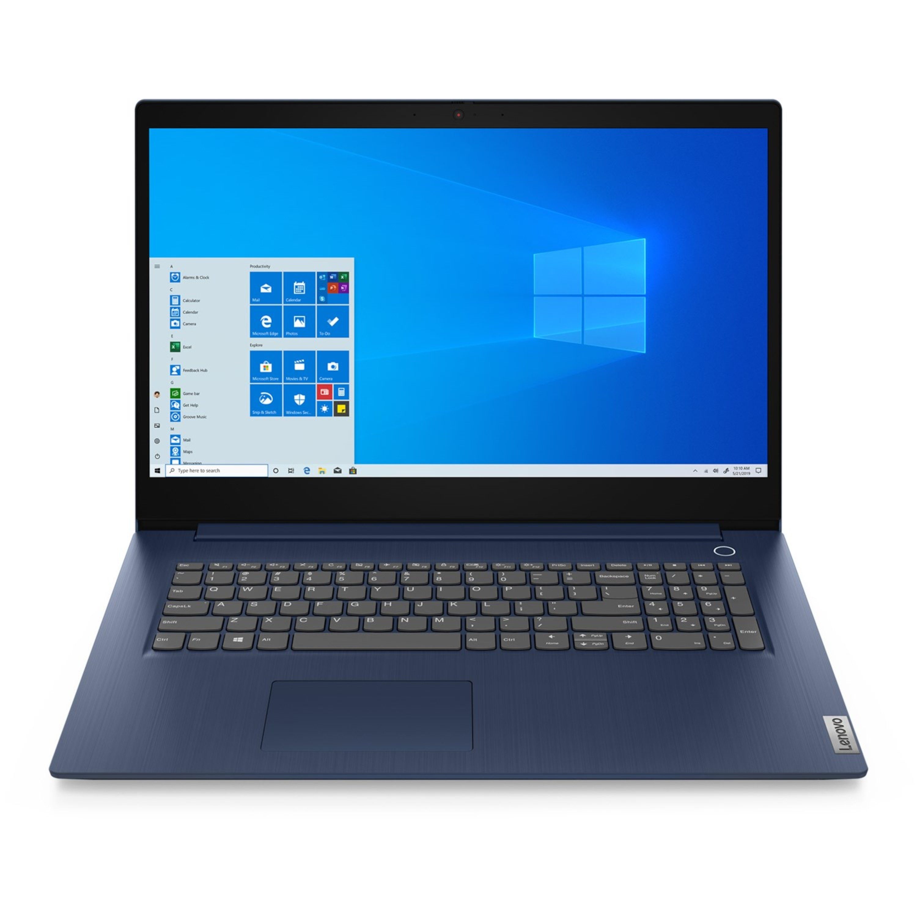 Lenovo IdeaPad 3 17ARE05 Notebook (43.9 cm/17.3 Zoll, AMD Ryzen 5 4500U, 512 GB SSD, HD+ Display, 8GB, Windows 10)