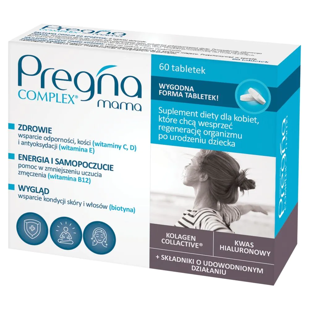 Pregna Complex Mama, Dodatak prehrani za žene nakon porođaja, Tablete