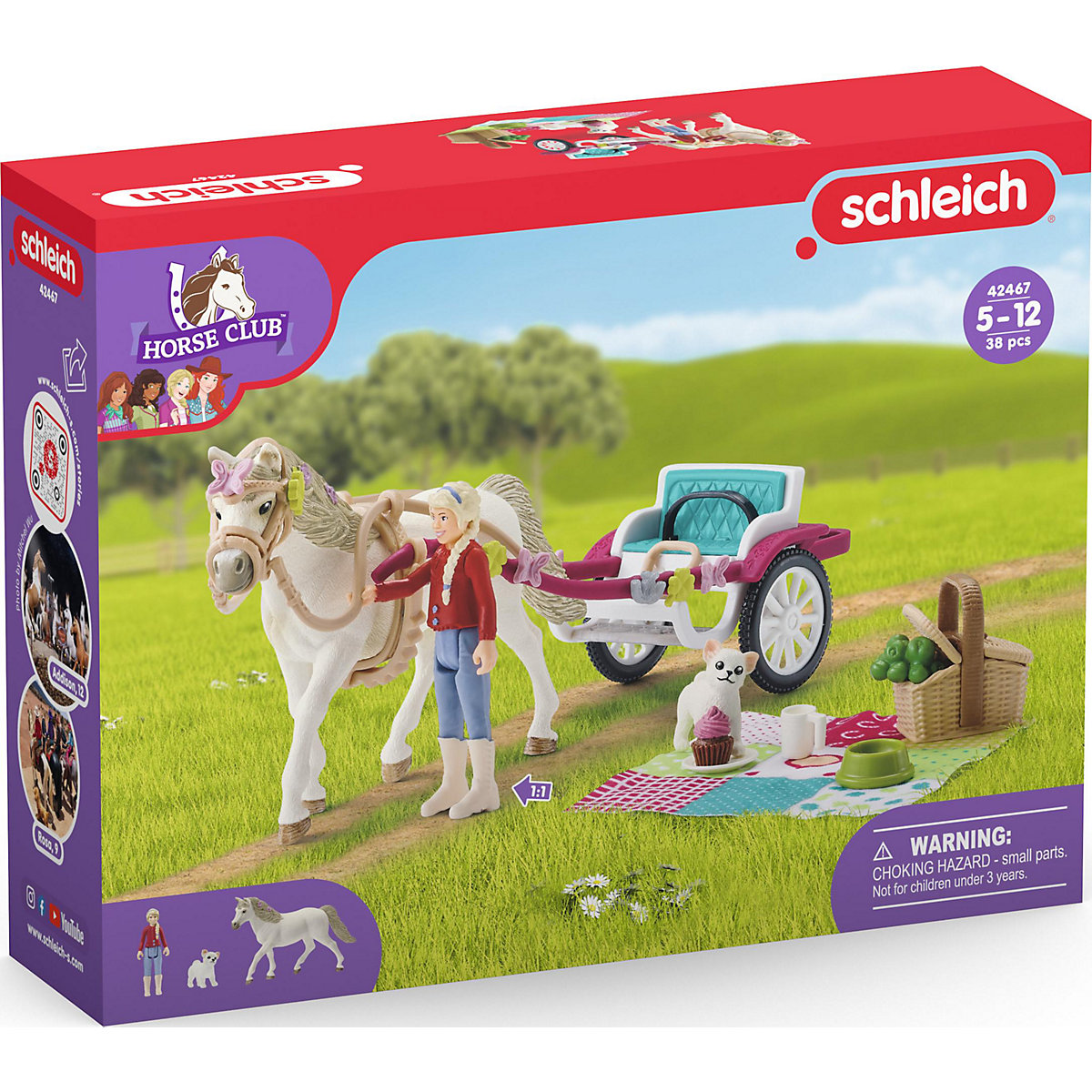 Schleich Horse Club 42467 Kutsche für Pferdeshow