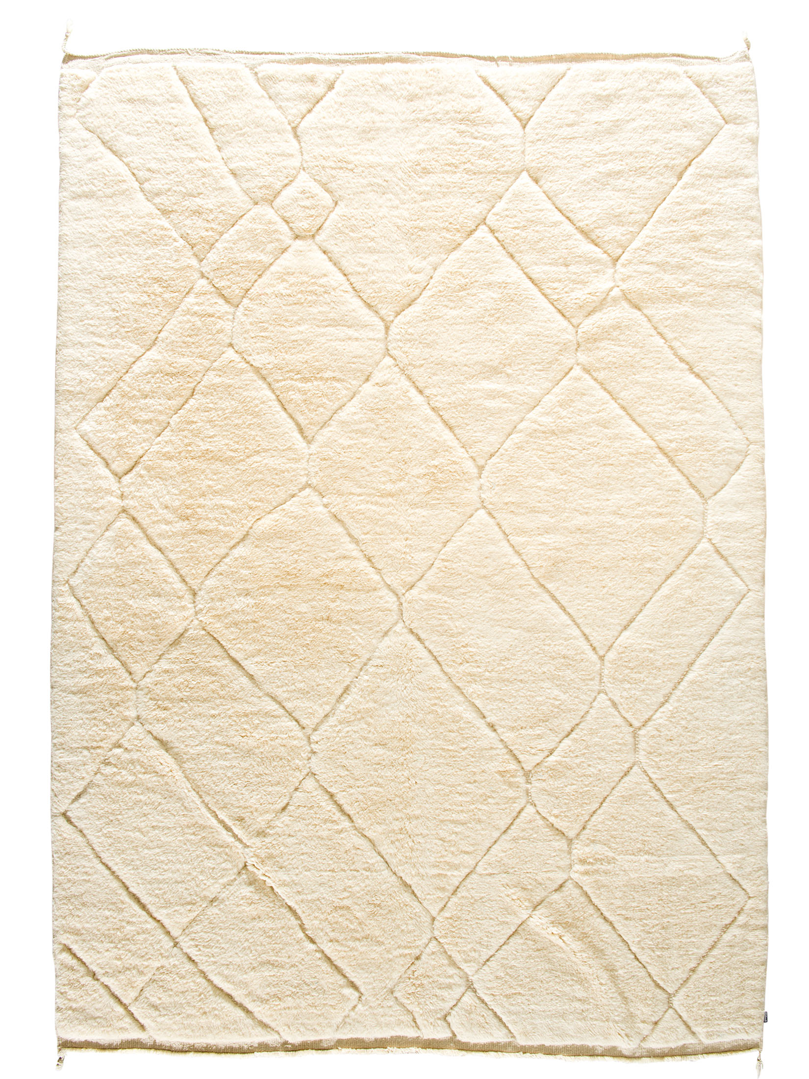 Beni Ourain ca. 252 x 350 cm, Unikat / Einzelstück