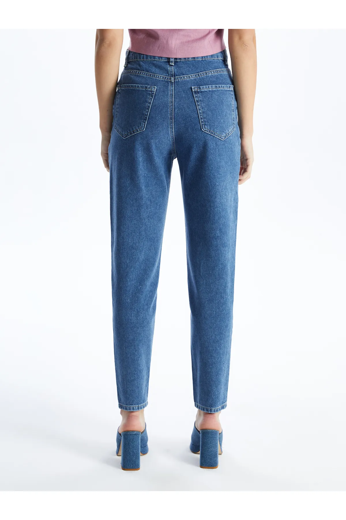 LC Waikiki  Jeans - Dunkelblau - Mittlerer Bund