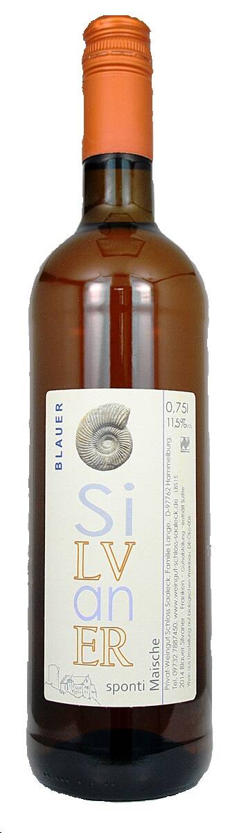 Weingut Lange - Schloss Saaleck Blauer Silvaner Naturwein trocken Orangewein 2018