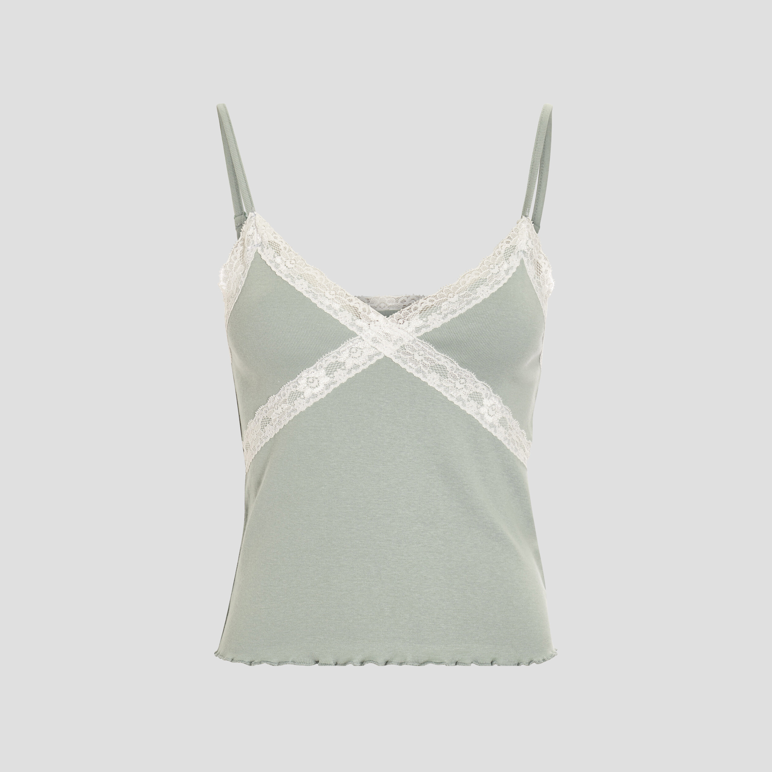 Haut de pyjama vert femme | La Halle